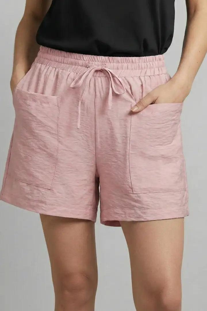 Women's Lightweight Casual Drawstring Shorts | Relaxed Fit Summer Bottoms
