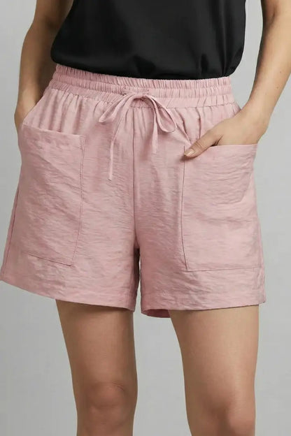 Women's Lightweight Casual Drawstring Shorts | Relaxed Fit Summer Bottoms