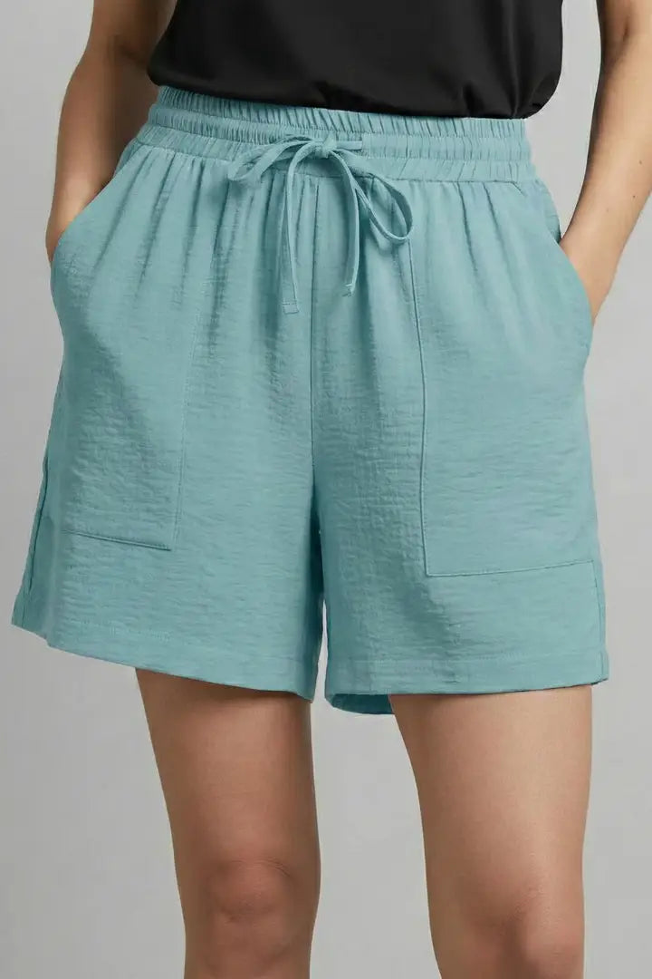 Women's Lightweight Casual Drawstring Shorts | Relaxed Fit Summer Bottoms