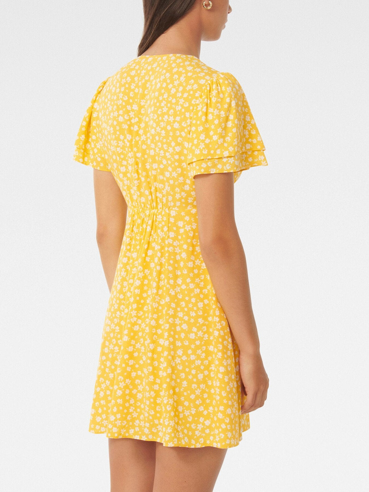 Pria Button Through Mini Dress