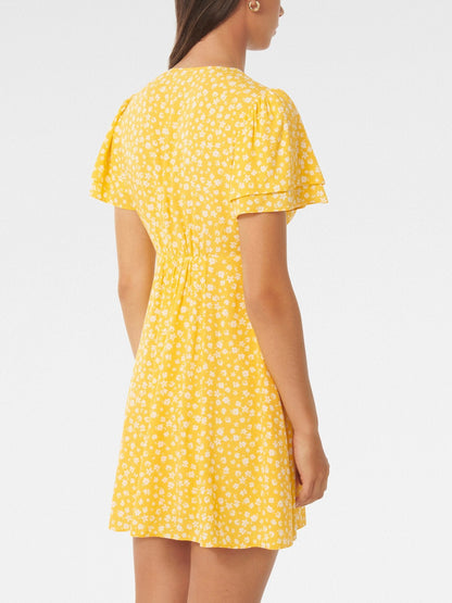 Pria Button Through Mini Dress