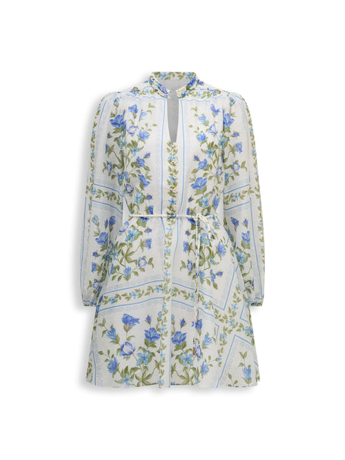 Tamila Printed Skater Mini Dress