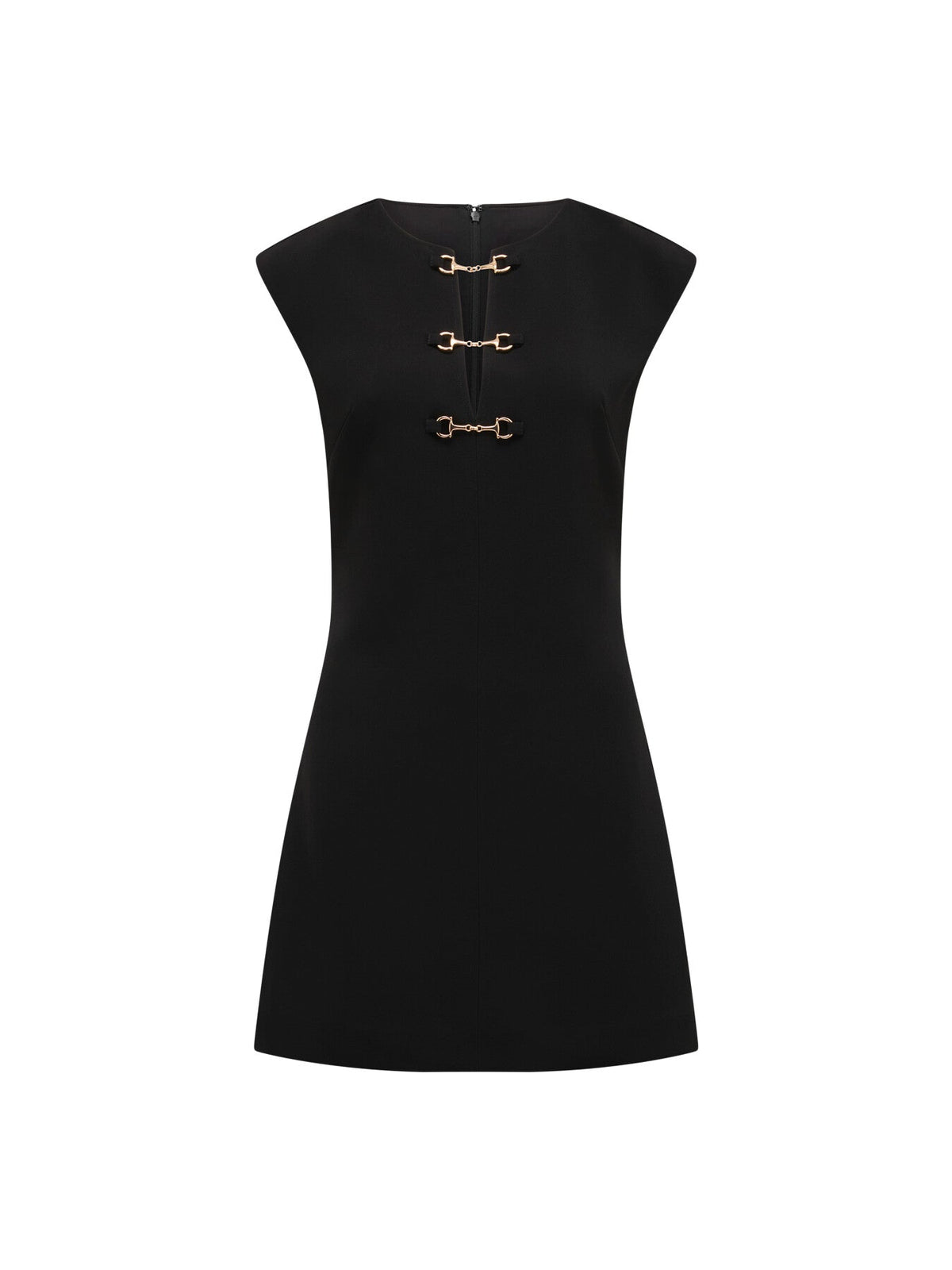 Clover Snaffle Detail Mini Dress