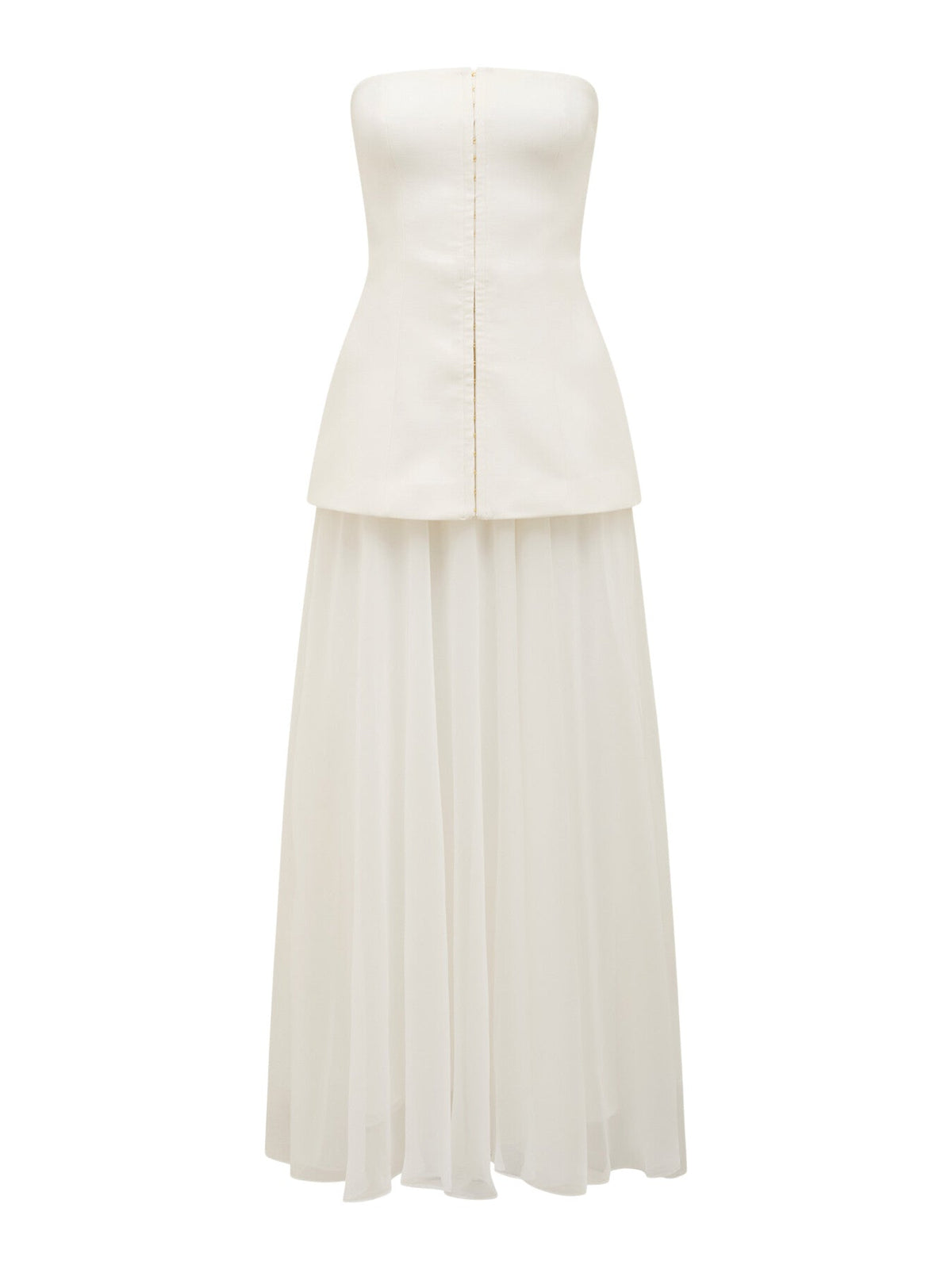 Alexis Hook and Eye Sheer Midi Dress