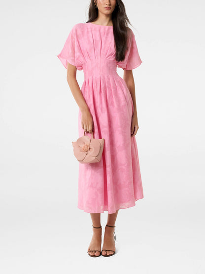 Eve Jacquard Seam Midi Dress