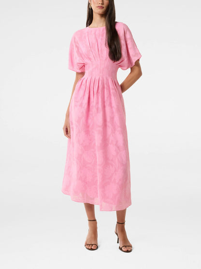 Eve Jacquard Seam Midi Dress
