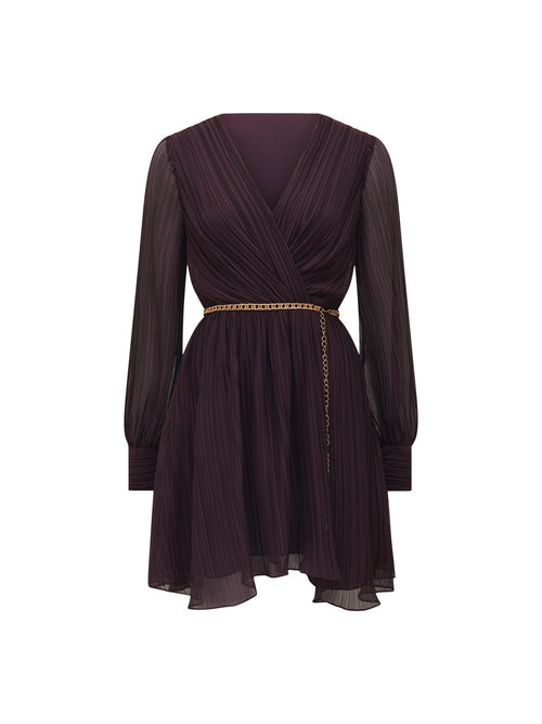 Genevieve Crinkle Mini Dress