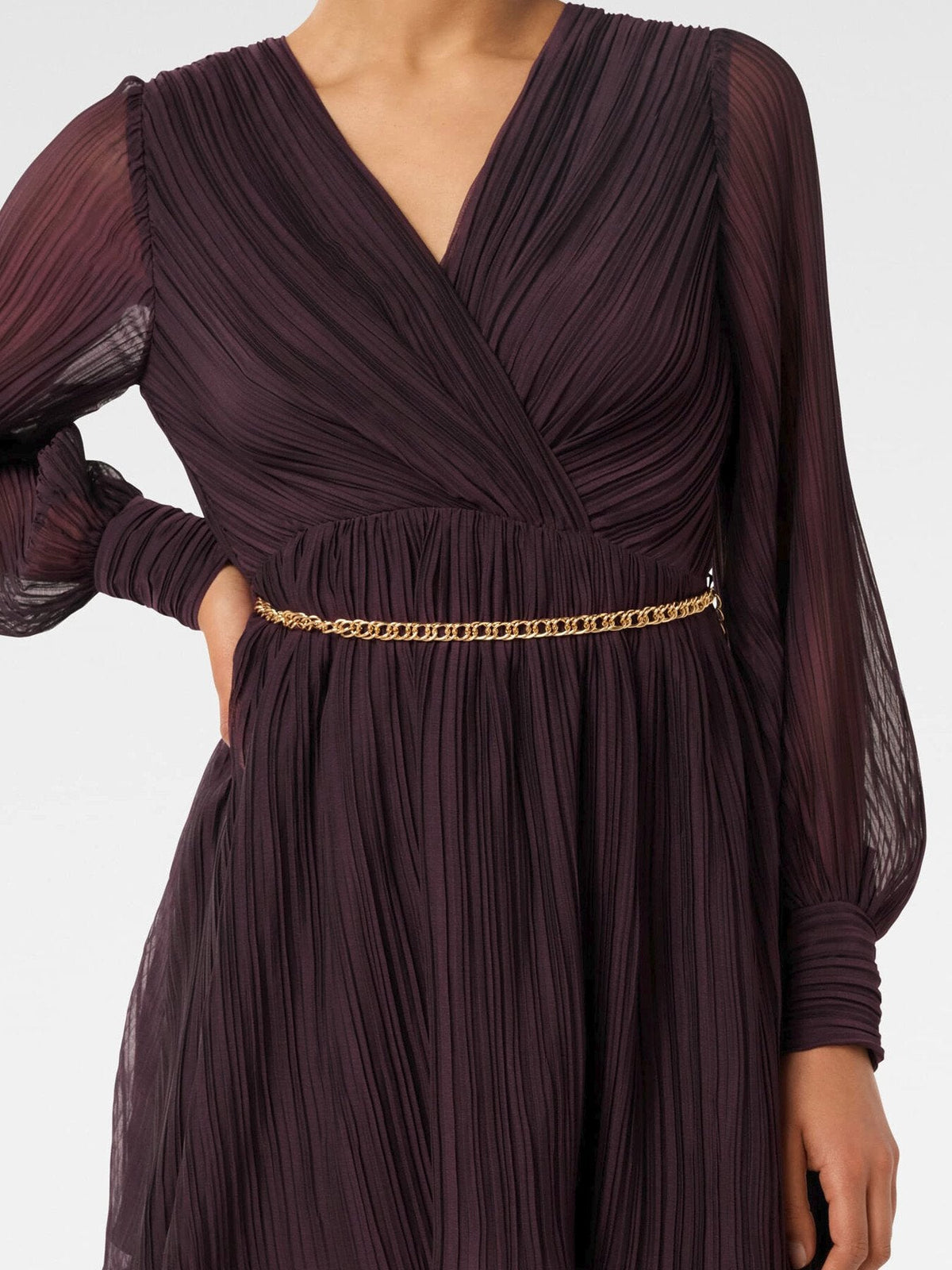 Genevieve Crinkle Mini Dress