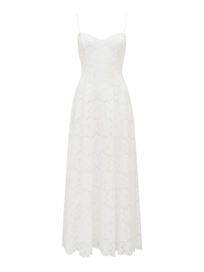 Vivienne Lace Longline Dress