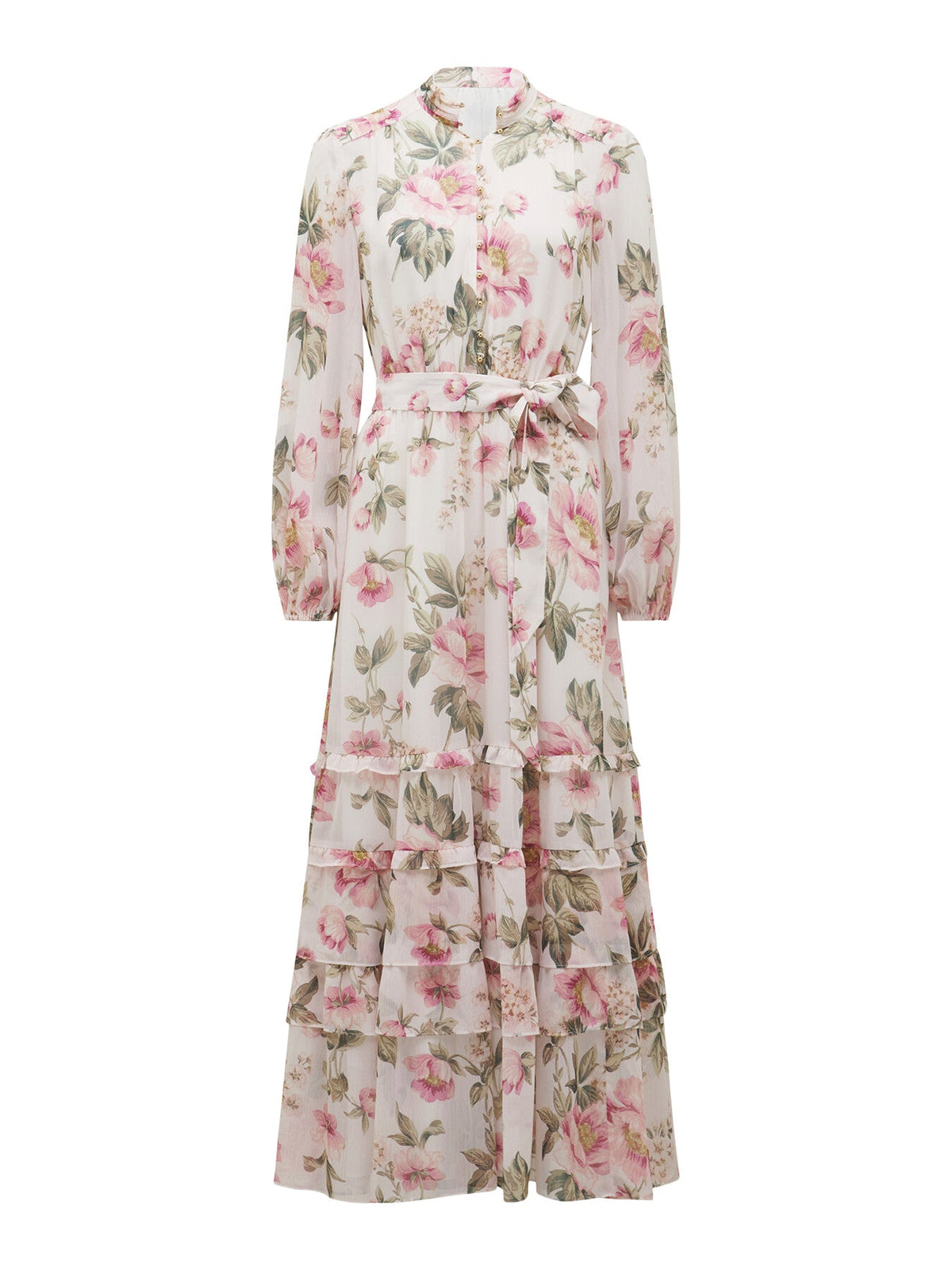 Sonia Ruffle Midi Dress