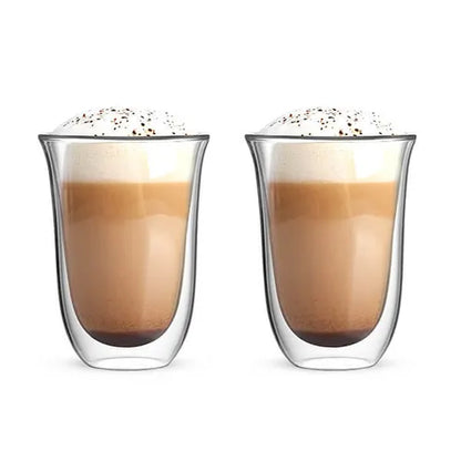 Firenze Double Walled Latte Glass Set of 2
