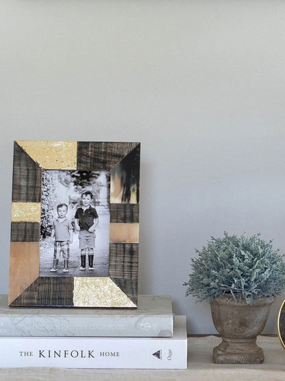 Faux Horn Frame 4X6