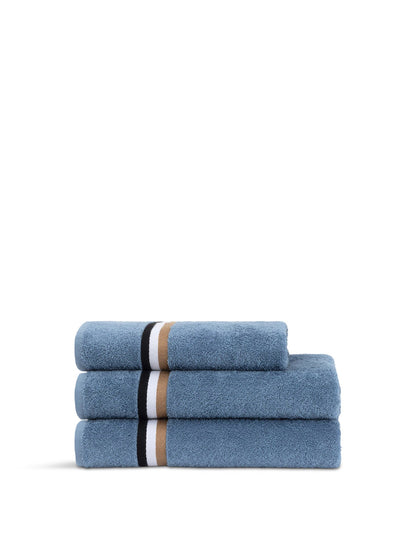 B Linea Bath Sheet Blue Horizon