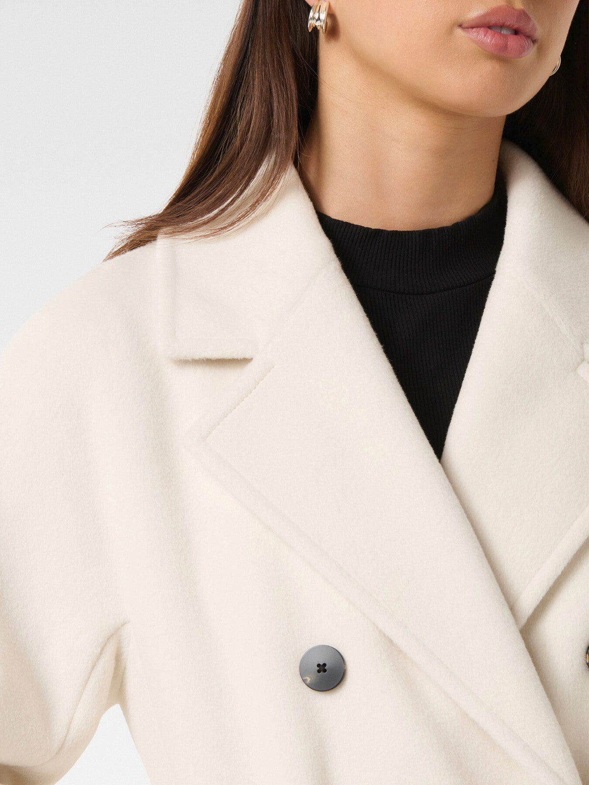 Bianca Double Breasted Mid Length Coat
