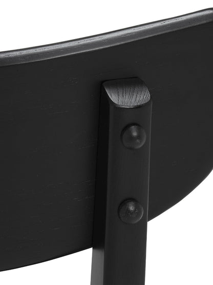 Jessa Dining Chair, Black
