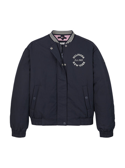 Varsity Satin Bomber