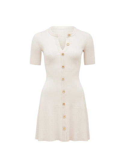 Jolie Button Down Mini Dress