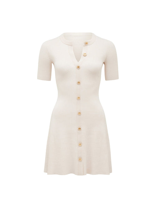 Jolie Button Down Mini Dress
