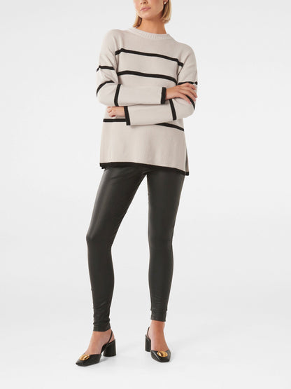Bianca Relaxed Longline Crew Neck Jumper