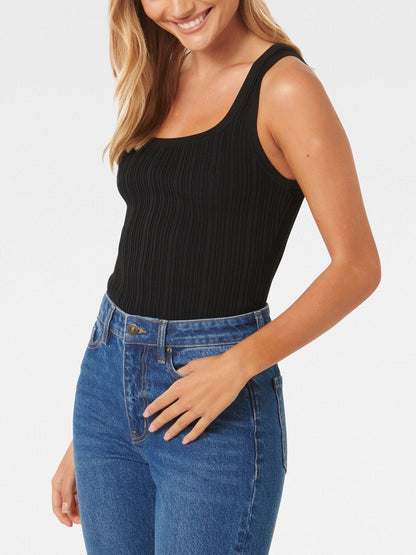 Seville Multi Rib Knit Tank Top