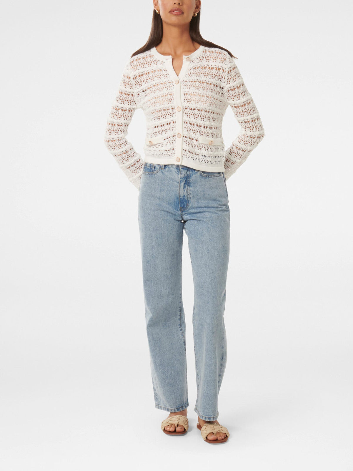 Melanie Open Stitch Cardigan