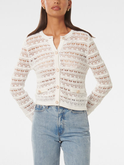 Melanie Open Stitch Cardigan