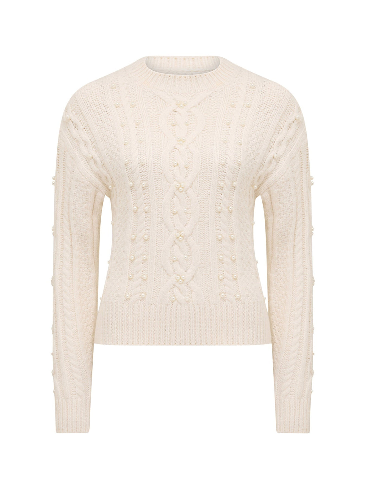 Marie Pearl Embellished Sweater