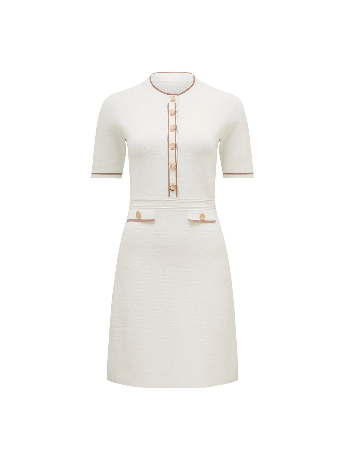 Belle Crepe Knit Dress