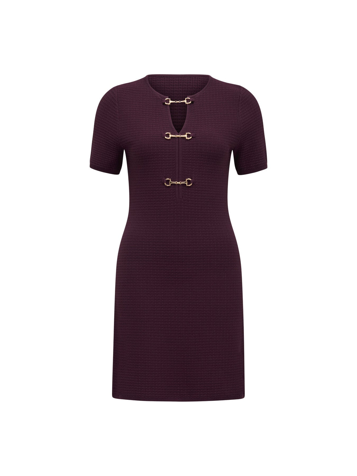 Leena Trim Detail Mini Dress