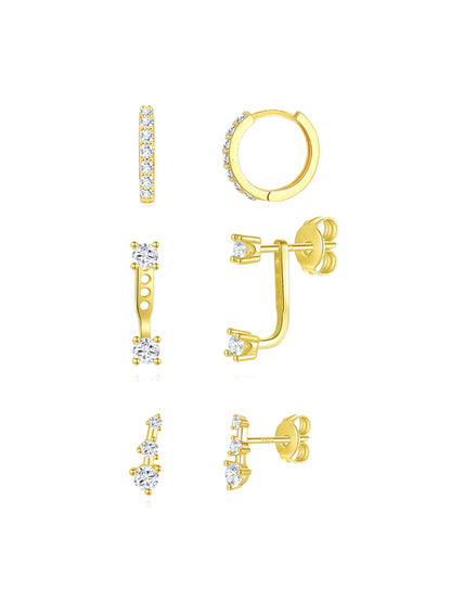 KOSINER 18K Gold-Plated Popular Multi-Style Set