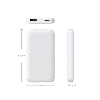 2-Pack Ultra-Slim 30W USB-C & USB-A Dual-Port Fast Charger
