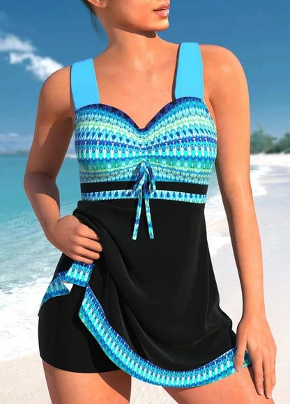 Women's Quick-Drying Swimdress | Flattering Comfortable Beachwear with Shorts
