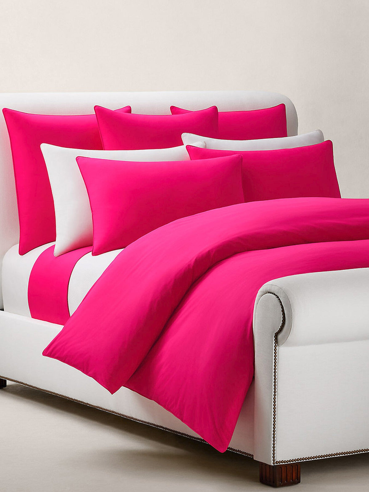Polo Player Duvet Cover Collection Pink