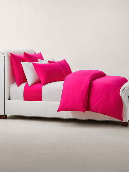 Polo Player Duvet Cover Collection Pink
