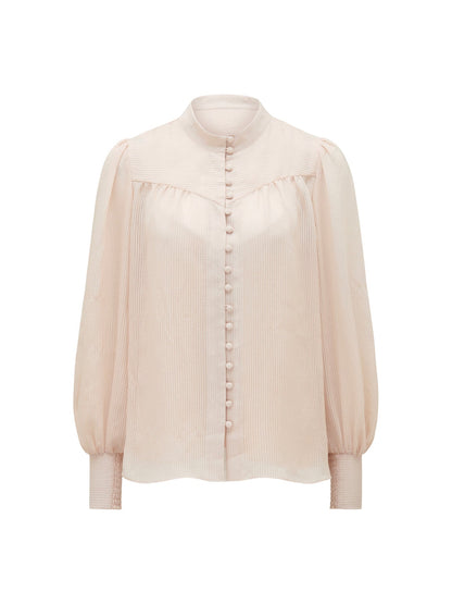 Leo Soft Stripe Blouse