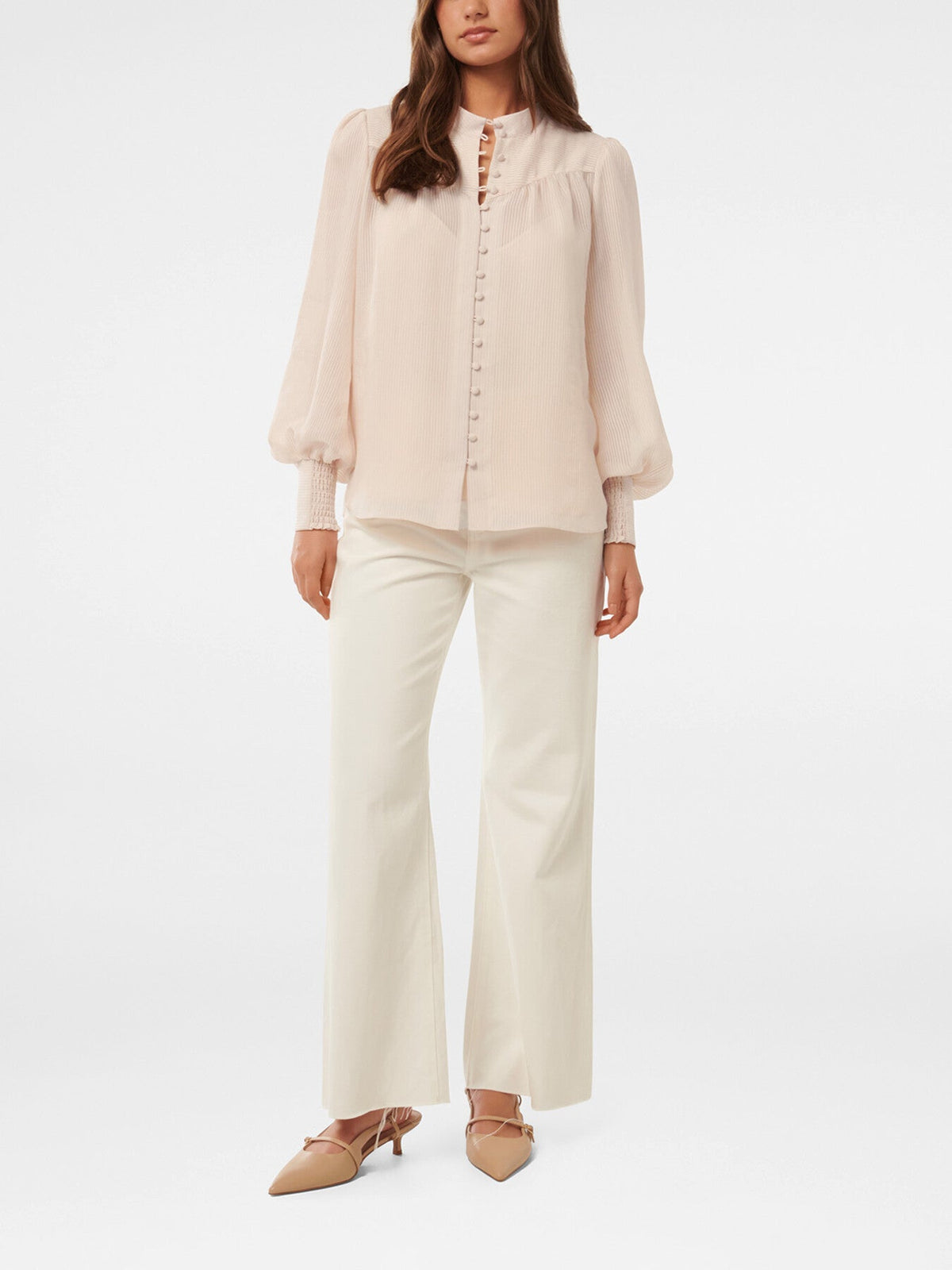 Leo Soft Stripe Blouse