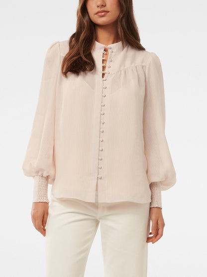 Leo Soft Stripe Blouse
