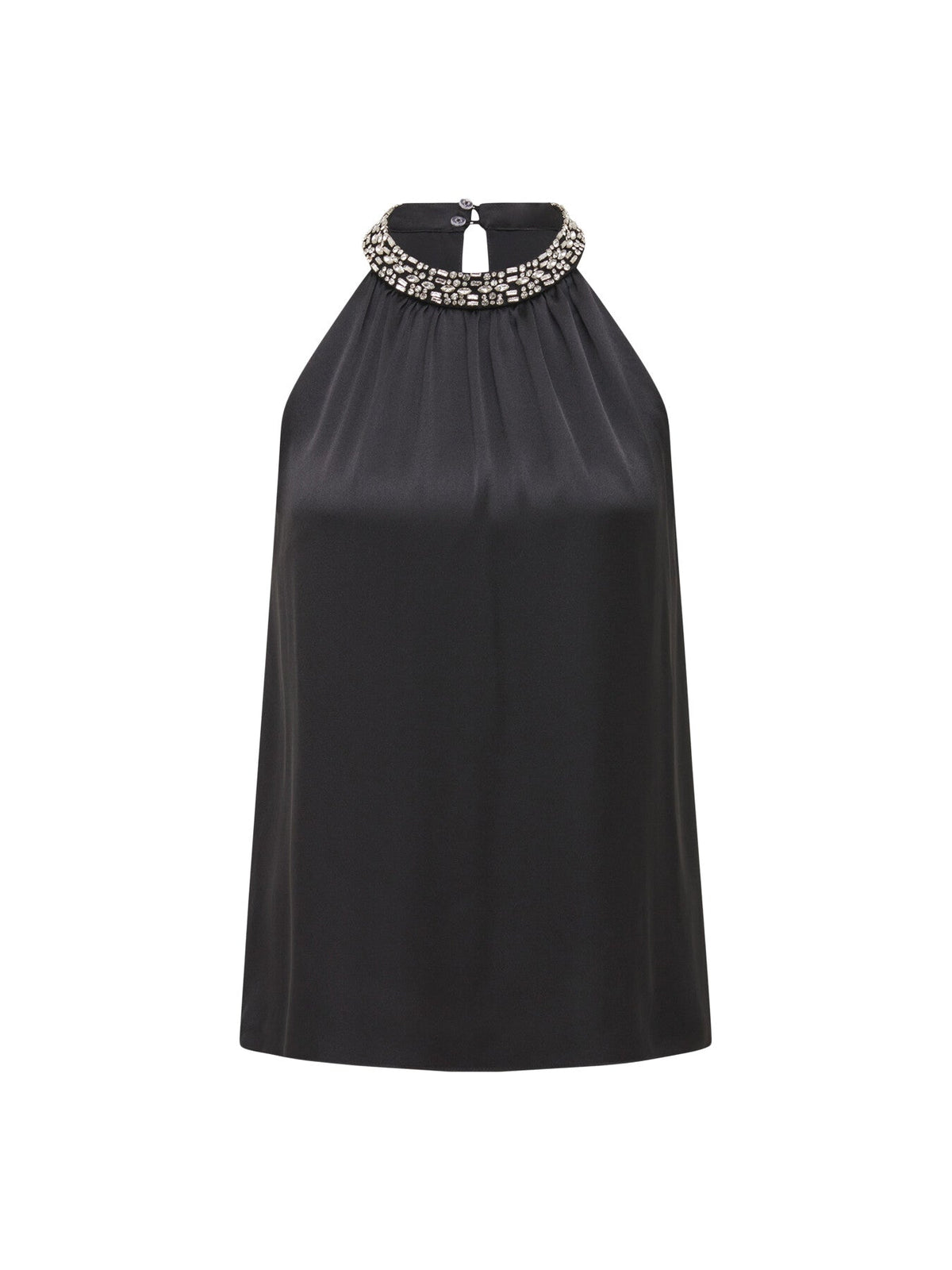 Emily Embellished Halter Neck Top