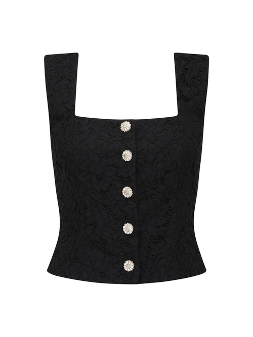 Layla Lace Bustier Top