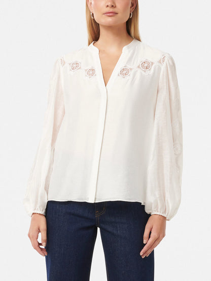 Tegan Trim Blouse