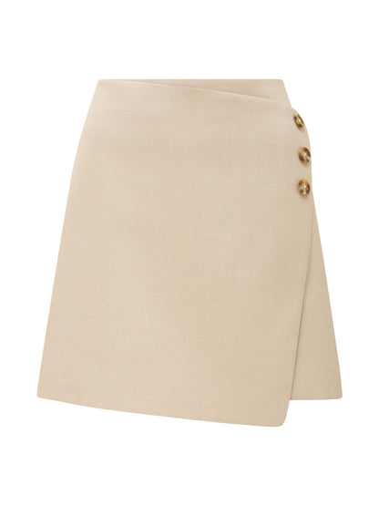 Lettie Wrap Mini Skirt