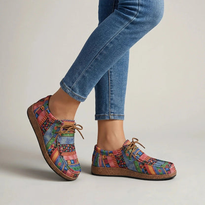 Women's Colorful Wedge Sandals | Bohemian Comfort Footwear