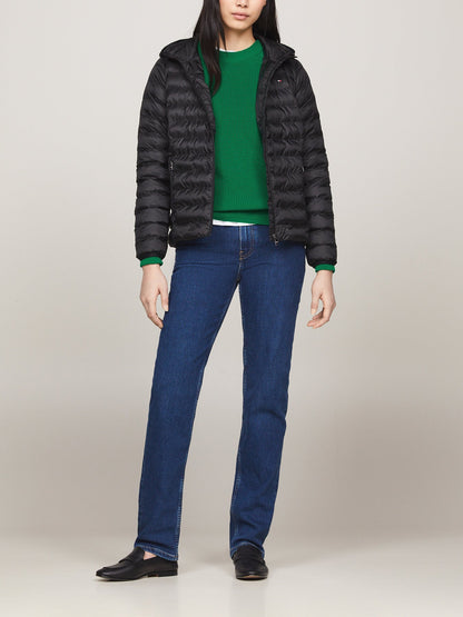 Down-Filled Hooded Zip-Thru Jacket