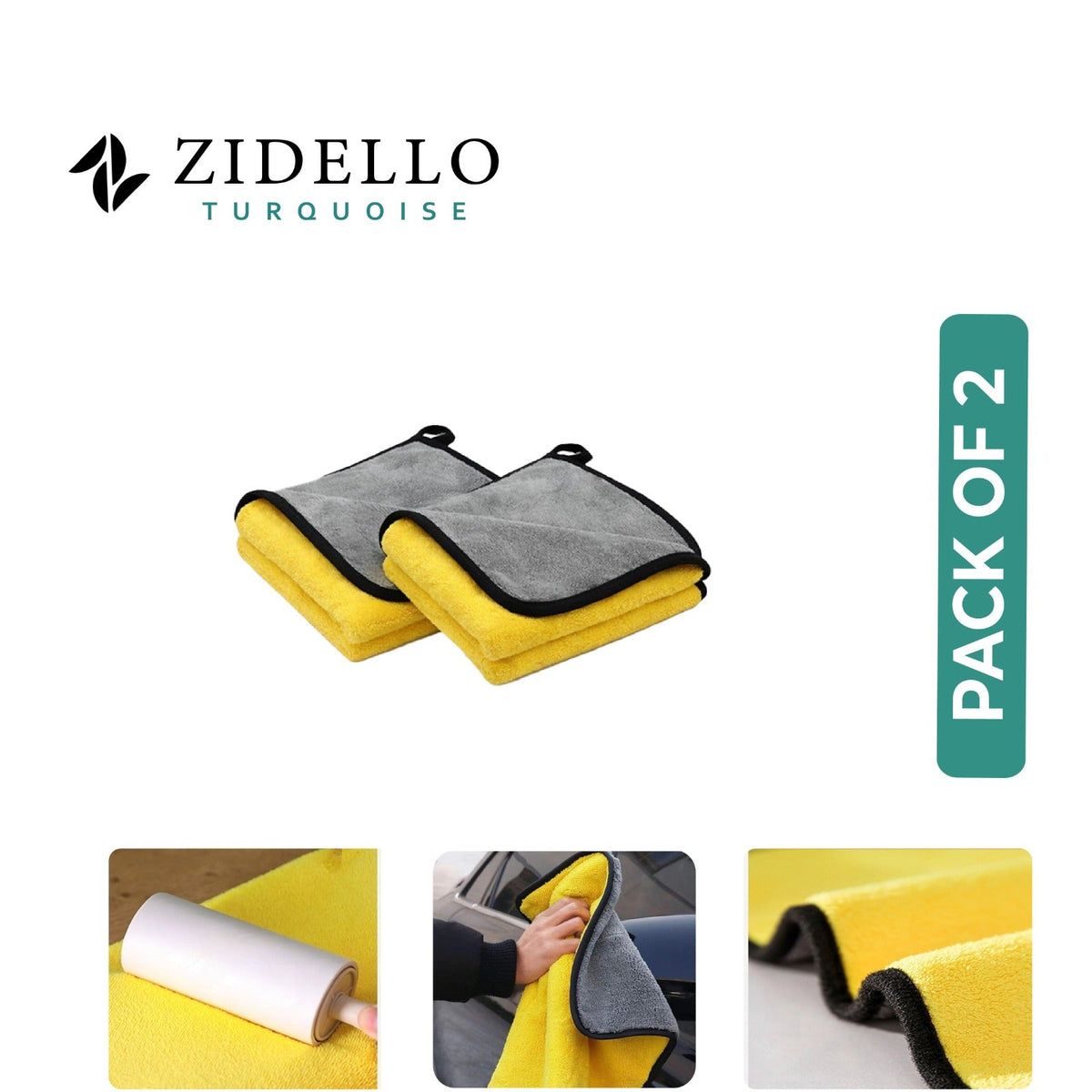 Zidello Microfiber Multi Cleaning Cloth