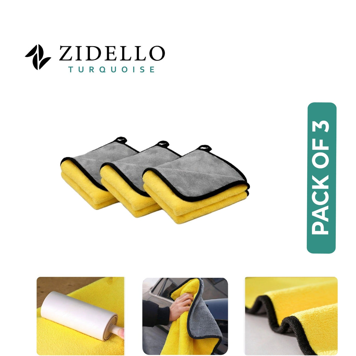 Zidello Microfiber Multi Cleaning Cloth