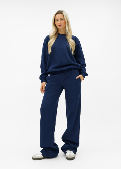 Basic sweater night blue (tall)