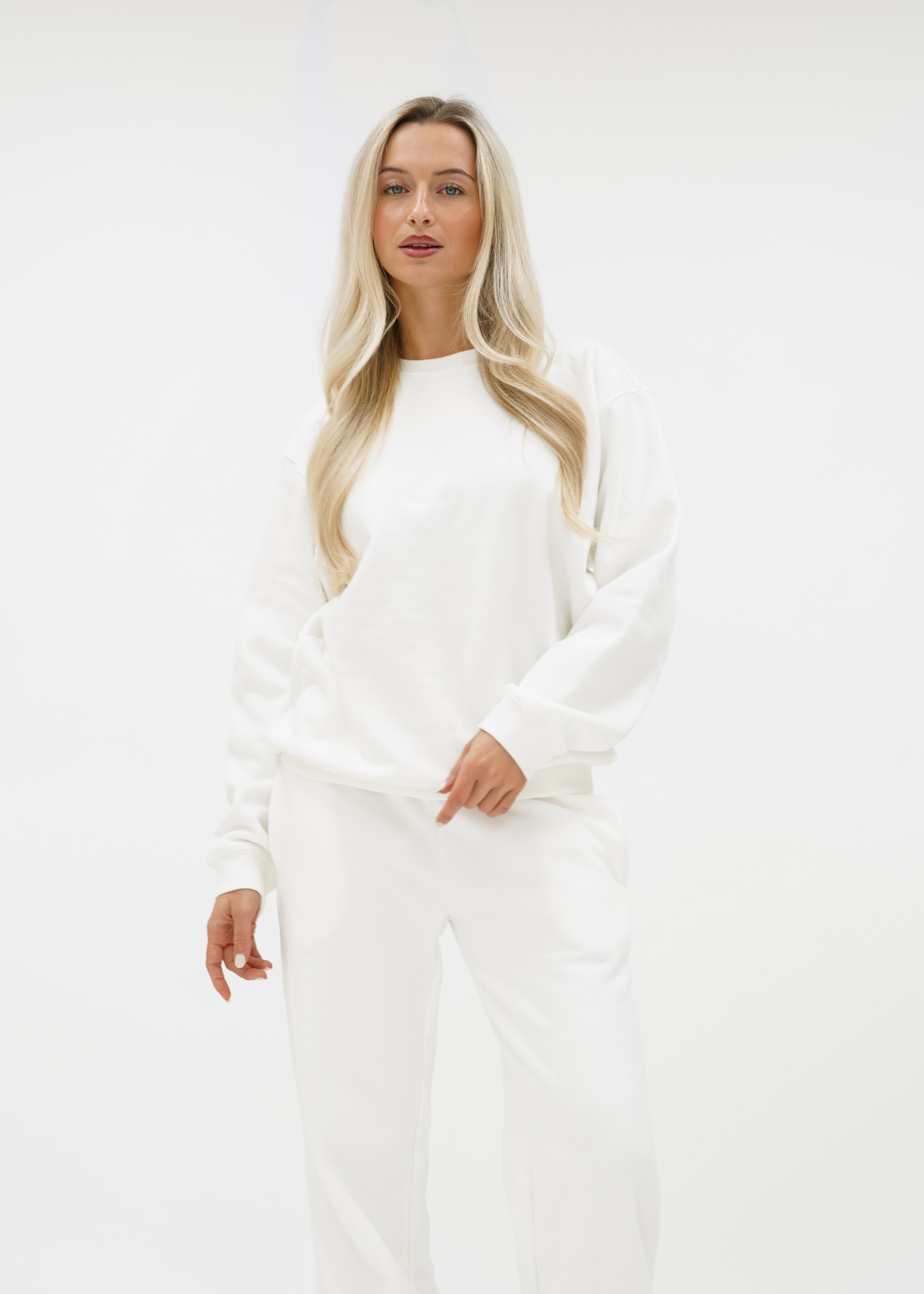 Basic sweater white (tall)