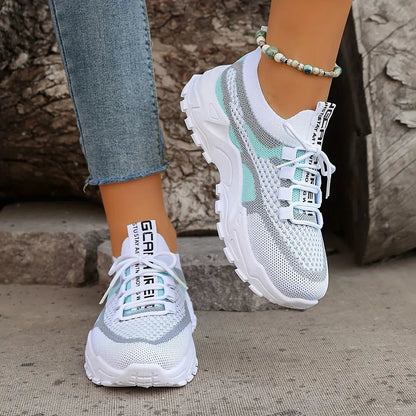 Women's Lightweight Breathable Sneakers | Stylish Comfortable Walking Shoes