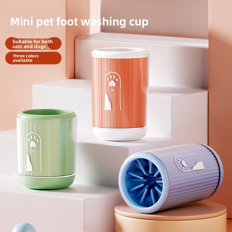 Automatic foot scrubber brush