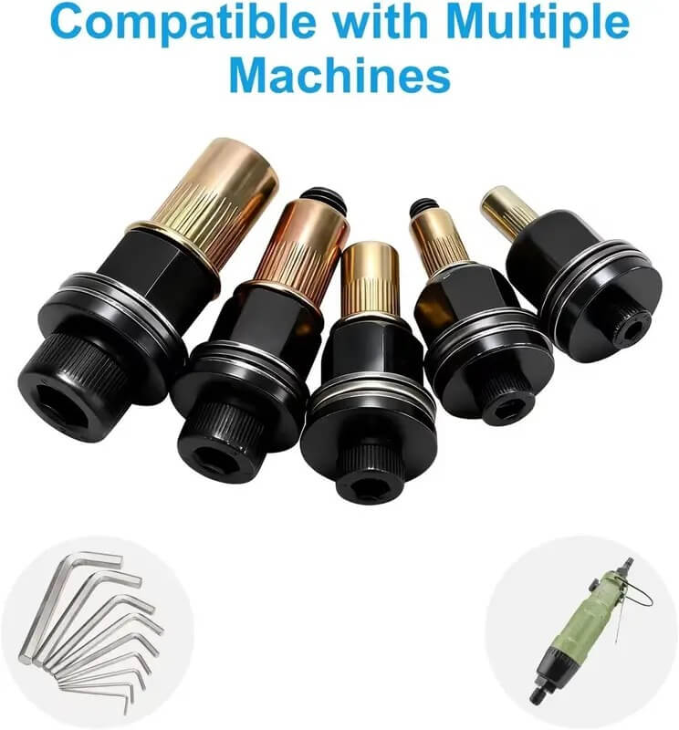 Manual Rivet Nut Tool Kit,M3 M4 M5 M6 M8 CarbonSteel Rivnuts Set,Threaded Rivet NutRiveter for AutomotiveRepair & DIY Projects